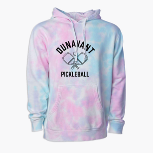 Dunavant Kansas Pickleball Premium Tie-Dye Hoodie
