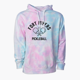 Fort Myers Florida Pickleball Premium Tie-Dye Hoodie