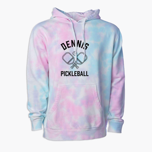 Dennis Kentucky Pickleball Premium Tie-Dye Hoodie