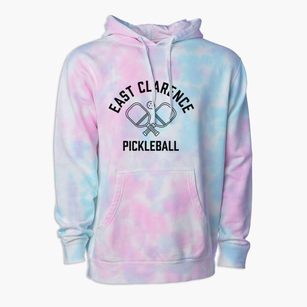 East Clarence New York Pickleball Premium Tie-Dye Hoodie