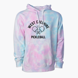West Cheshire Connecticut Pickleball Premium Tie-Dye Hoodie