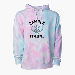 Camden New Jersey Pickleball Premium Tie-Dye Hoodie