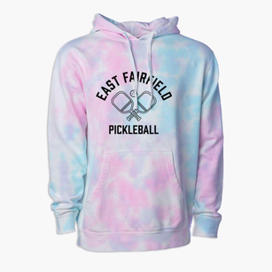 East Fairfield Vermont Pickleball Premium Tie-Dye Hoodie