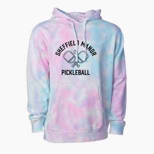 Sheffield Manor Delaware Pickleball Premium Tie-Dye Hoodie