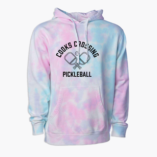 Cooks Crossing New Hampshire Pickleball Premium Tie-Dye Hoodie