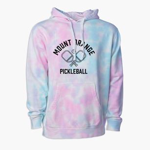 Mount Orange Tennessee Pickleball Premium Tie-Dye Hoodie