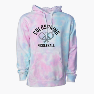 Coldspring Missouri Pickleball Premium Tie-Dye Hoodie