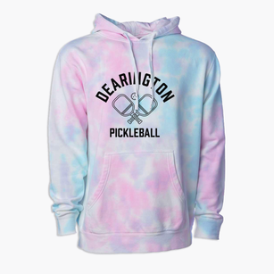 Dearington Virginia Pickleball Premium Tie-Dye Hoodie