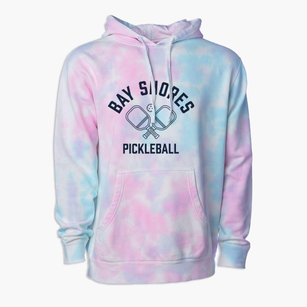 Bay Shores New York Pickleball Premium Tie-Dye Hoodie