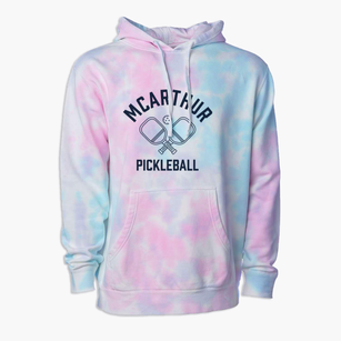 Mcarthur Arkansas Pickleball Premium Tie-Dye Hoodie