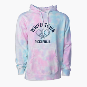 Whitestown Indiana Pickleball Premium Tie-Dye Hoodie