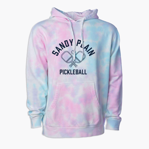 Sandy Plain North Carolina Pickleball Premium Tie-Dye Hoodie