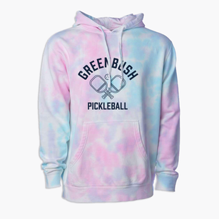 Greenbush Iowa Pickleball Premium Tie-Dye Hoodie