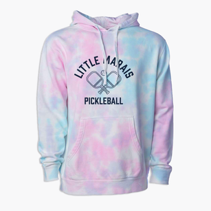 Little Marais Minnesota Pickleball Premium Tie-Dye Hoodie