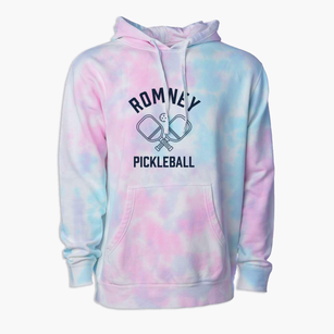 Romney Pennsylvania Pickleball Premium Tie-Dye Hoodie