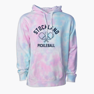 Stockland Illinois Pickleball Premium Tie-Dye Hoodie