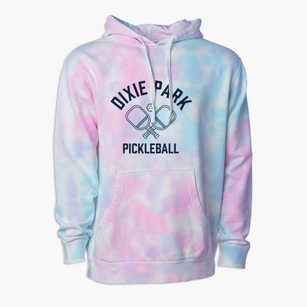 Dixie Park Oklahoma Pickleball Premium Tie-Dye Hoodie