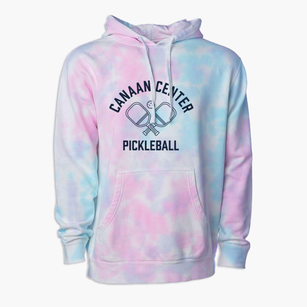 Canaan Center New York Pickleball Premium Tie-Dye Hoodie