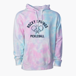 Rocky Springs Maryland Pickleball Premium Tie-Dye Hoodie