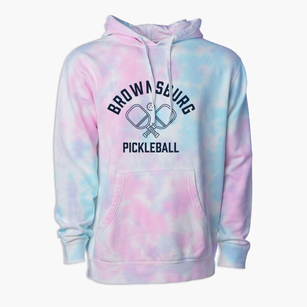Brownsburg Pennsylvania Pickleball Premium Tie-Dye Hoodie