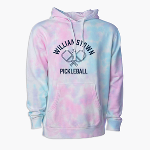 Williamstown Kentucky Pickleball Premium Tie-Dye Hoodie