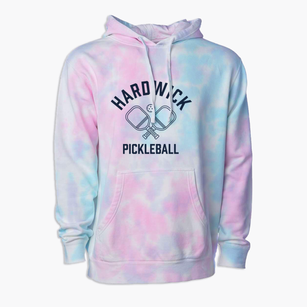 Hardwick Massachusetts Pickleball Premium Tie-Dye Hoodie