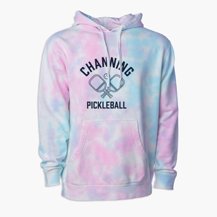 Channing Texas Pickleball Premium Tie-Dye Hoodie