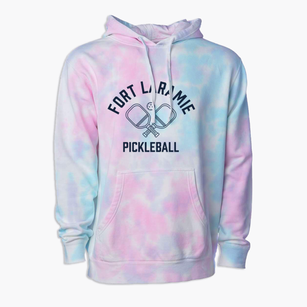 Fort Laramie Wyoming Pickleball Premium Tie-Dye Hoodie