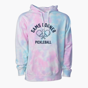 Sams Corner Oklahoma Pickleball Premium Tie-Dye Hoodie