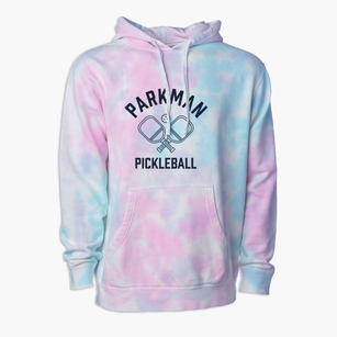 Parkman Wyoming Pickleball Premium Tie-Dye Hoodie