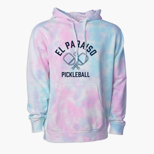 El Paraiso Puerto Rico Pickleball Premium Tie-Dye Hoodie