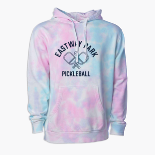Eastway Park Florida Pickleball Premium Tie-Dye Hoodie