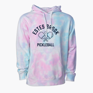 Estes Brook Minnesota Pickleball Premium Tie-Dye Hoodie