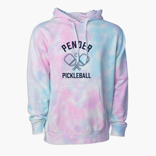 Pender North Carolina Pickleball Premium Tie-Dye Hoodie