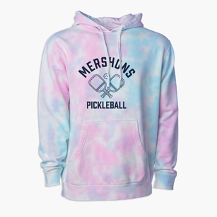 Mershons Kentucky Pickleball Premium Tie-Dye Hoodie