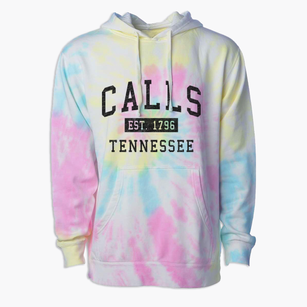 Calls Tennessee Classic Established Premium Tie-Dye Hoodie
