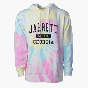 Jarrett Georgia Classic Established Premium Tie-Dye Hoodie