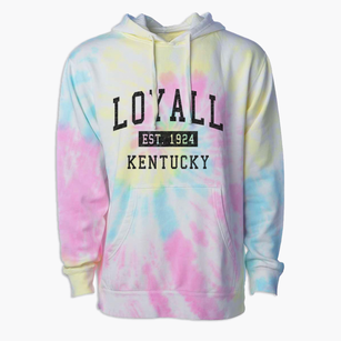 Loyall Kentucky Classic Established Premium Tie-Dye Hoodie