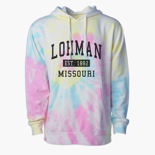 Lohman Missouri Classic Established Premium Tie-Dye Hoodie