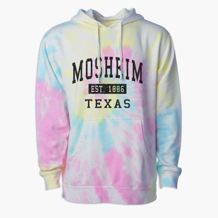 Mosheim Texas Classic Established Premium Tie-Dye Hoodie