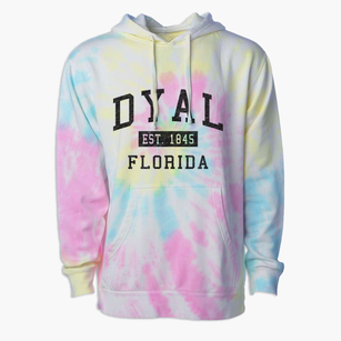 Dyal Florida Classic Established Premium Tie-Dye Hoodie