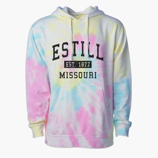 Estill Missouri Classic Established Premium Tie-Dye Hoodie