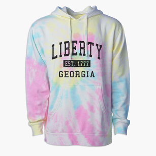 Liberty Georgia Classic Established Premium Tie-Dye Hoodie