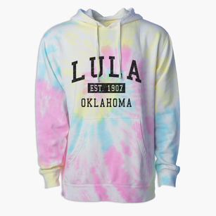 Lula Oklahoma Classic Established Premium Tie-Dye Hoodie