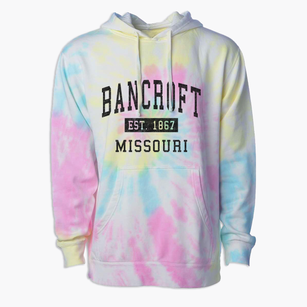 Bancroft Missouri Classic Established Premium Tie-Dye Hoodie