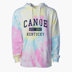 Canoe Kentucky Classic Established Premium Tie-Dye Hoodie