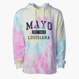 Mayo Louisiana Classic Established Premium Tie-Dye Hoodie