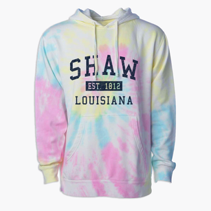 Shaw Louisiana Classic Established Premium Tie-Dye Hoodie