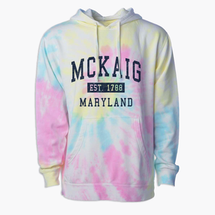 Mckaig Maryland Classic Established Premium Tie-Dye Hoodie