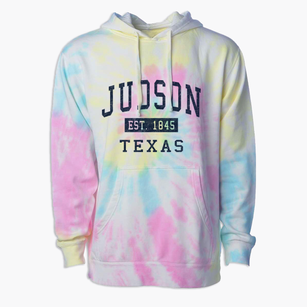 Judson Texas Classic Established Premium Tie-Dye Hoodie